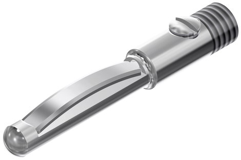 SKS Hirschmann banándugó, Ø 4mm, csavaros, VST 100, 930 581-000