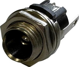 Beépíthető tápaljzat 2,1/5,5 mm, BKL Electronic 072335