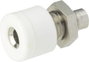 Beépíthető banánhüvely 2,6mm fehér bélyegkép
