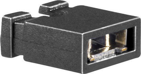 BKL Electronic 10120190 10120190 Rövidzár híd Raszterméret: 2.54 mm Pólusok száma sorozatonként:2 Ta
