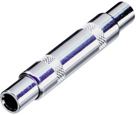 Jack-adapter, 6,35 mm-es Rean NYS236 jack alj 6,3 mm (mono) jack alj 6,3 mm (mono), Nikkel