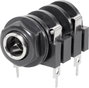 Jack csatlakozóhüvely, , mono 6.3 MM bélyegkép