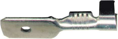 Laposérintkezős hüvely 2,8x0,8 mm sima
