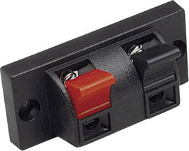 BKL Electronic szorítós hangszórócsatlakozó, 2 pol., 205025