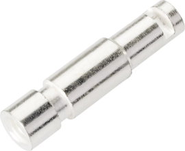 Schnepp összekötő hüvely, szigeteletlen, Ø2,4mm, KP 2400