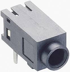 Jack alj beépíthető, 2,5mm 3 pólusú 1501 05