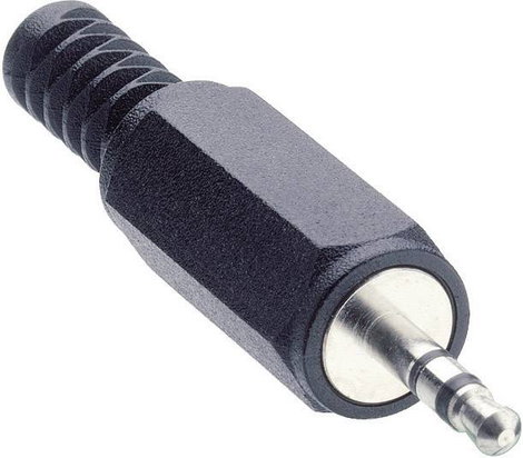 Jack dugó 2,5 mm 3 pólusú mono KLS 13
