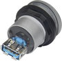 Beépíthető USB hüvely, 3.0 RRJ_USB3_AA Schlegel 2. bélyegkép
