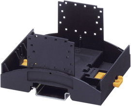Műszerdoboz 89,7 x 71,6 x 62,2 mm, polikarbonát, fekete, Phoenix Contact BC 71,6 UT HBUS BK