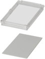 Fedél 45 x 71,6 x 8 mm, polikarbonát, világosszürke, Phoenix Contact BC 71,6 DKL S TRANS bélyegkép