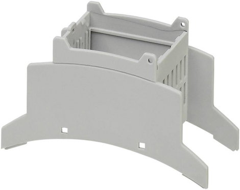 Műszerdoboz 89,7 x 35,6 x 62,2 mm, polikarbonát, világosszürke, Phoenix Contact BC 35,6 OT U22 KMGY