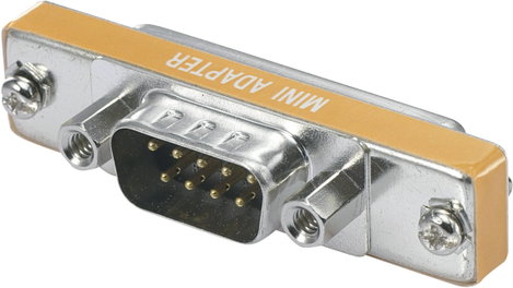 D-SUB adapter, soros csatlakozóaljzat/csatlakozódugó Pólusszám=25 csatlakozóaljzat / 9 csatlakozódug 2. kép