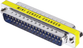 D-SUB adapter dugó/dugó, 37 pól.