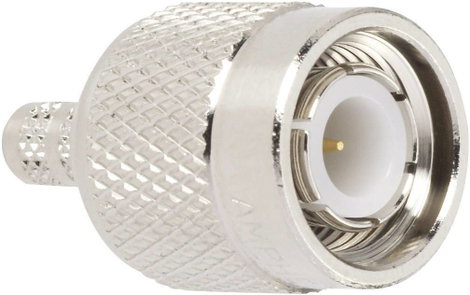 TNC Krimpelhető dugó 50 ohm Amphenol T1121A1-ND3G-1A-50
