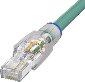 Szerszámmentes RJ45 dugó IP20 CAT5e, szürke, Phonix Contact VS-08-RJ45-5-Q/IP20