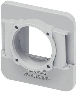 Ráépítő keret, VS-08-A-RJ45/MOD-1-R-IP67