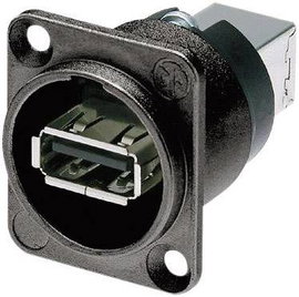 Reverzibilis USB-átvezető, 2.0 fekete
