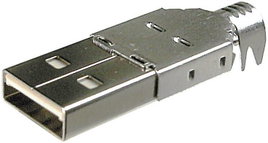 Lengő USB A csatlakozódugó BKL Electronic A-USBPA-N