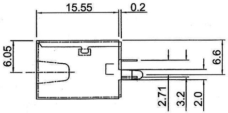 Beépíthető USB alj, B típus Top Entry 5. kép
