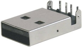 USB csatlakozó nyáklapba, ultravékony