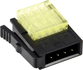 MiniClamp csatlakozó, 4 pólusú, AWG20-22 zöld