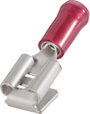 Lapos csúszósaru hüvely, elosztós, 6,3 x 0,8 mm, részlegesen szigetelt, piros, TE Connectivity 16083 bélyegkép