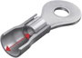 Lapos csúszósaru hüvely 6,3 x 0,8 mm, részlegesen szigetelt, piros, TE Connectivity 9-160583-2 2. bélyegkép