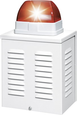 ABUS SG1650 alu házas sziréna villogóval 12V/DC 110dB IP34