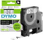 DYMO feliratozószalag D1, 12mm, fehér/fekete, S0720530 bélyegkép