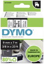 DYMO feliratozószalag D1, 9mm, fehér/fekete, S0720680 bélyegkép