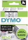 DYMO feliratozószalag D1, 9mm, átlátszó/fekete, S0720670 bélyegkép