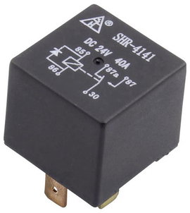 Autó relé, 12 VDC 40A, Tru Components SHR-4141A