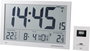 Rádiójel vezérelt falióra 370 x 230 x 30 mm ezüst, Eurochron EFWU Jumbo 102 4. bélyegkép