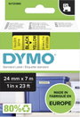 DYMO feliratozószalag D1, 24mm, sárga/fekete, S0720980 3. bélyegkép