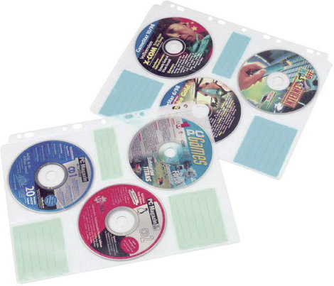 Lefűzhető CD tartó tok 10db CD, DVD számára Hama 49835 2. kép