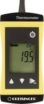 Beszúró-, merülő- és folyadék hőmérő, Pt1000 hőelem, -70...+250°C, Greisinger G1710 2. bélyegkép