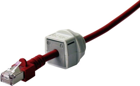 Nyitható kábelátvezető tömszelence, szürke, Icotek QVT 20