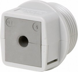 Kábelátvezető tömszelence, nyitható, szürke, Icotek QVT 32