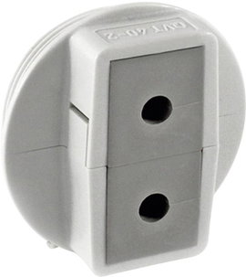 Kábelátvezető tömszelence, nyitható, szürke, Icotek QVT 40/2