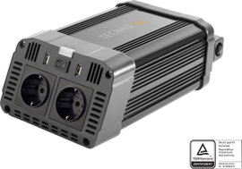Inverter 1200 W 12 V/DC - 230 V/AC, Technaxx TE16