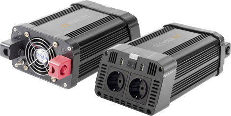 Inverter 1200 W 12 V/DC - 230 V/AC, Technaxx TE16 6. kép