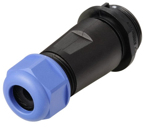 IP68-as csatlakozó, kerek 2 pól. 30 A Weipu SP2111 / S 2 I 3. kép