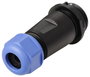 IP68-as csatlakozó, kerek 2 pól. 30 A Weipu SP2111 / S 2 I 3. bélyegkép