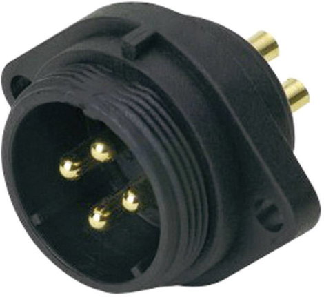 IP68-as csatlakozó, kerek 3 pól. 30 A Weipu SP2113 / P 3 2. kép