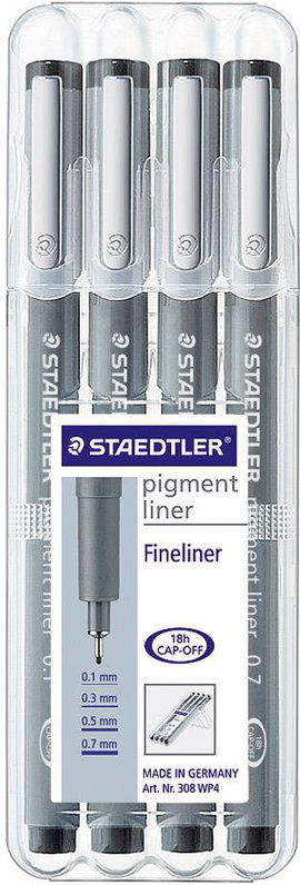 PIGMENT LINER, 4 VONALVASTAGSÁG