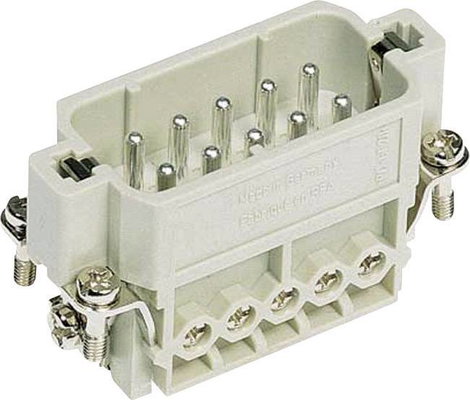 Csatlakozó betét Han® A 09 20 010 2612 Harting 10 + PE Schrauben