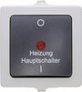 Kültéri fűtés vészkapcsoló 230V/10A IP 44 védett, szürke, Kopp 565356002 bélyegkép