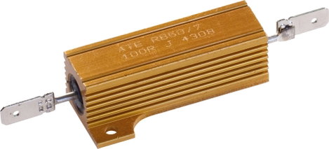 Teljesítmény ellenállás 8.2 Ω 50 W ATE Electronics RB50/7-8R2-J 5 %