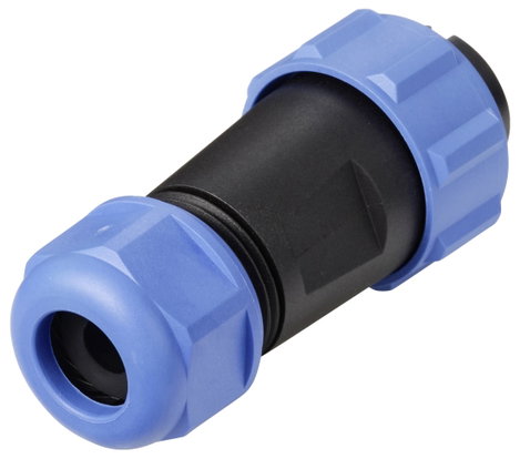 IP68-as csatlakozó, kerek 3 pól. 30 A Weipu SP2110 / S 3 I 3. kép