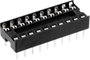 IC foglalat RM 7.62 mm 18 pól., Econ Connect ICFG18 bélyegkép